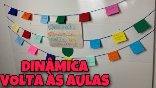 🟡INCRÍVEL DINÂMICA VOLTA ÀS AULAS 2023 [upl. by Baiel]