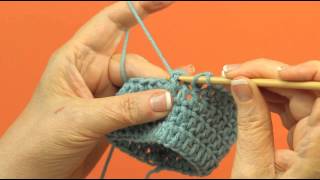 Front Half Double Crochet [upl. by Colt818]