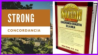 Concordancia Exhaustiva STRONG en español con diccionario BIBLICO Hebreo y Griego [upl. by Nerw]