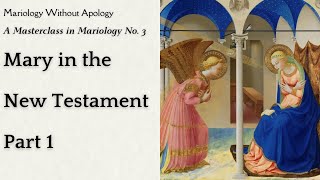 Mariology Without Apology A Masterclass in Mariology No 3  Mary in the New Testament Part 1 [upl. by Ahsirhcal]