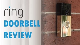 Ring Doorbell Camera Review 2016 [upl. by Stephenson]