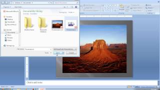 How to Open PowerPoint 2007 in a Separate Window [upl. by Ynohtna]