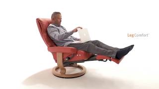 Stressless LegComfort Demonstration der Funktion  HOUSE OF COMFORT [upl. by Carlstrom144]