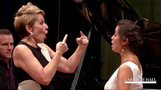 Joyce DiDonato Master Class January 2016 Puccini’s “Donde lieta usci” from La bohème [upl. by Tivad574]