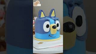 Making Bluey Into a Cake 💙 vuongtroncake cakefun  Cake Fun shorts [upl. by Benny]