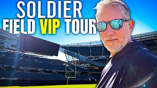 Soldier Field Chicago Bears VIP Tour soldierfield [upl. by Herriott678]