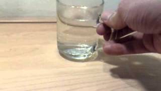 gallium spoon melting part 2 [upl. by Allekim293]