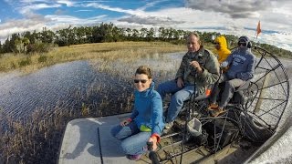 Airboat Ride  Fellsmere FL [upl. by Airtap]