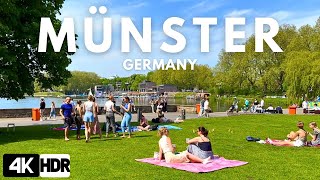 Exploring Münster  A walking tour through Germany’s historic city  4k travel guide [upl. by Ryan193]