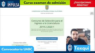 Así te registras a la UABC  Live en el sistema admisiones UABC Convocatoria UABC [upl. by Beatrice]