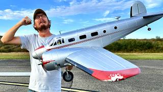 CRASHING Twin Motor RC AIRPLANE [upl. by Jessen]