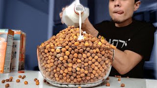 MASSIVE Reeses Puffs Cereal CHALLENGE 6000 Cals [upl. by Selma]