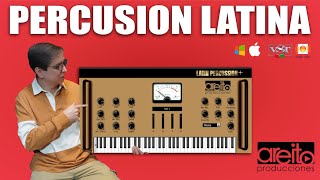 LATIN PERCUSSION PLUS VST VST3 AU WIN amp MAC SAMPLES LOOPS Y MIDI PARA PRODUCTORES MUSICALES [upl. by Sixel]