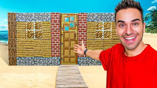 COSTRUISCO UNA CASA DI MINECRAFT NELLA VITA REALE [upl. by Auqenaj]