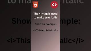 What is the use of b i and u tag in html [upl. by Dobbins63]