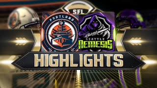 WILD HIGHLIGHTS SFL Season 21 Week 1  Portland  Seattle [upl. by Kendal418]