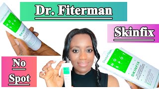 Dr Fiterman Skinfix No Spot Skin Brightening Treatment Review Face Gel [upl. by Ahsinnor]