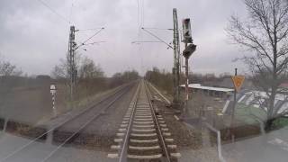 Führerstandsmitfahrt Osterrönfeld  Rendsburg [upl. by Aldus240]