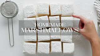 Homemade Marshmallows [upl. by Hephzibah117]