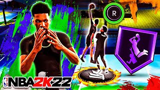 Pure Slasher Dunking Build With Hall of Fame Posterizer NBA 2K22 [upl. by Natal]