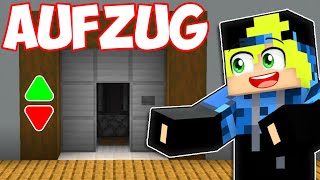 Minecraft Aufzug bauen  Wie baut man einen Fahrstuhl in Minecraft [upl. by Anahahs267]