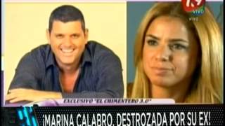 El ex de Marina Calabró la destroza en un programa de radio [upl. by Styles668]