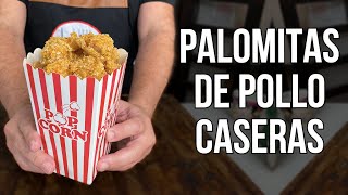 ¡¿Cómo preparar Palomitas o Crispetas de Pollo Caseras  Receta Fácil  Tulio Recomienda [upl. by Hbaruas]