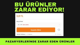 Pazaryerlerinde Zarar Eden Ürünler  Yanlış Fiyatlandırmaya Dikkat [upl. by Lleinnad]