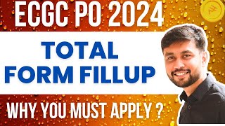 ECGC PO Total Form Filling  High Chances Of Cracking ECGC PO  Number Of Applicants Applied [upl. by Anahs]