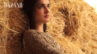 Blanca Padilla y Jose María Manzanares portada de Harpers Bazaar España  Harpers Bazaar España [upl. by Enaed741]