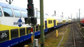 METRONOM regional train to Uelzen departing Hannover hbf station [upl. by Lacey]