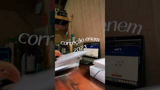 corrigindo prova do enem 2023 vestibulanda studyvlog focomedicina [upl. by Zoha]