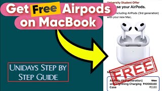 How to get Free Airpods on MacBook  Apple back to school 2024 offer [upl. by Retniw832]