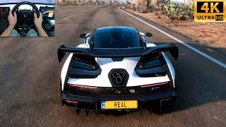 850HP McLaren Senna  Forza Horizon 5  Logitech 923 gameplay [upl. by Michi]