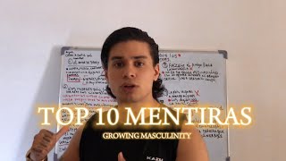 TOP 10 MENTIRAS QUE LOS HOMBRES CREEN SOBRE LAS MUJERES [upl. by Cchaddie]