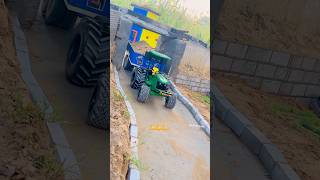 John Deere 💪power with dumper trolley 😱😱 [upl. by Swithbart]