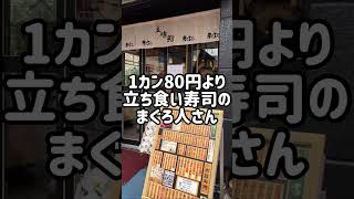 【北千住】立ち食い寿司オープンしましたよ〜‼️北千住グルメ 昼飲み 立ち飲み 北千住立ち食い寿司 北千住お店紹介 shorts [upl. by Aric]