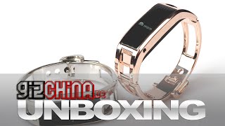 Elephone W1 Unboxing OLED Smartwatch  Smart Bracelet gizchinade [upl. by Nnaaras788]