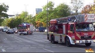 BERUFSFEUERWEHR MÜNCHEN 15 Minuten Einsatzfahrten der Feuerwehr München [upl. by Narik388]