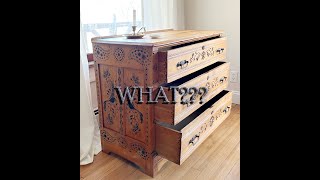 I Turned This Eastlake Dresser Into My Craft Table [upl. by Atined]