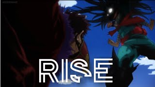 MIDORIYA VS OVERHAUL RISE 【AMV】 [upl. by Lecram]