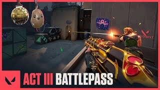 Act III Battlepass Trailer  VALORANT [upl. by Handbook]