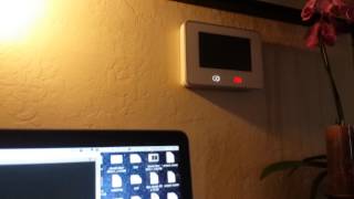 Home Automation  Homey   Voice controlled Vivint Alarm commands [upl. by Arbmik]