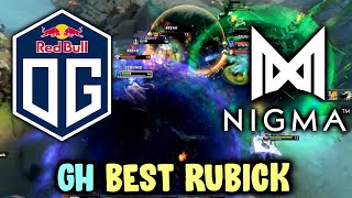 OG vs NIGMA — GH EPIC Rubick ULTIMATES STEALS only [upl. by Alym]