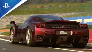 2002 Ferrari Enzo  Lago Maggiore  Ferrari Circuit Challenge  GT7  PS5  Gameplay [upl. by Pontias725]