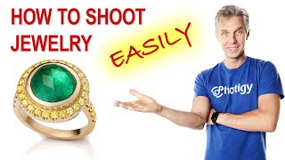 👉💎 JEWELRY photography TUTORIAL 1 EASY way to SHOOT JEWELRY on a table [upl. by Nivlam]