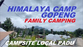 Dome Glamping Himalaya Camp Gopeng Family Camping 13 [upl. by Acirat724]