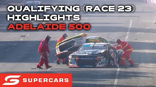 Qualifying Race 23 Highlights  VAILO Adelaide 500  2024 Repco Supercars Championship [upl. by Ffej]