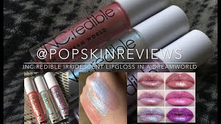 INCREDIBLE  THREE LOVE LIP CHEEK AND EYE TINT STICK REVIEW [upl. by Elok755]