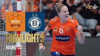 Odense Håndbold vs Buducnost  Round 3  EHF Champions League Women 20242025 [upl. by Ruggiero]